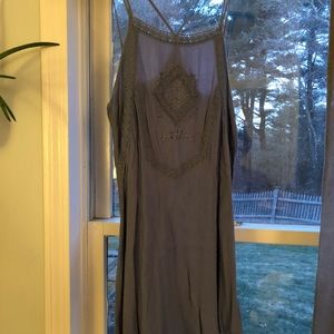 Cute blue boho sun dress